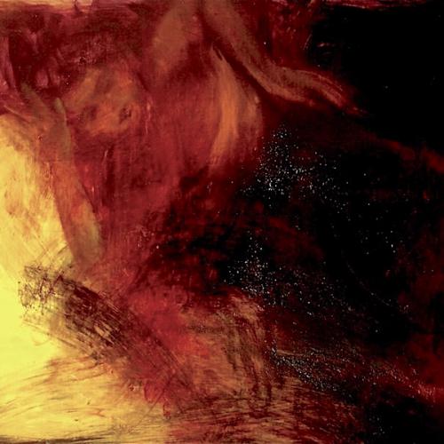 Songe, huile sur carton, 150 x 100 cm