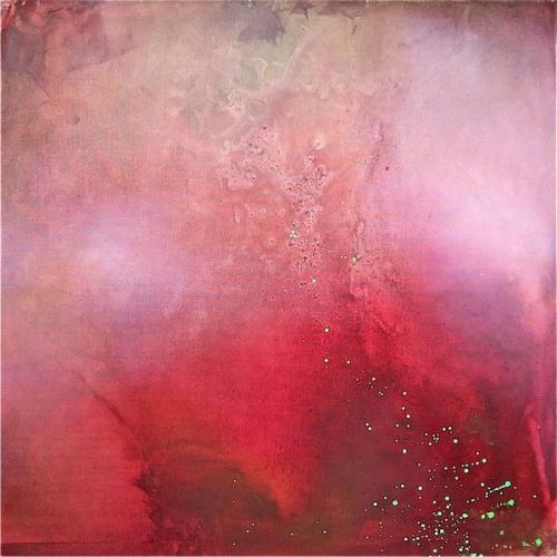 Plasma, huile sur toile, 60 x 60 cm