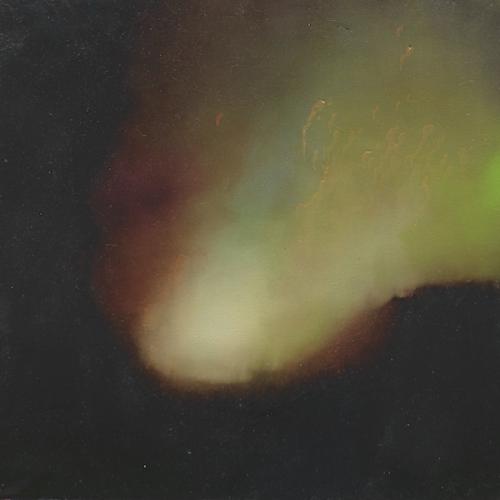 Lueur, huile sur toile, 50 x 50 cm