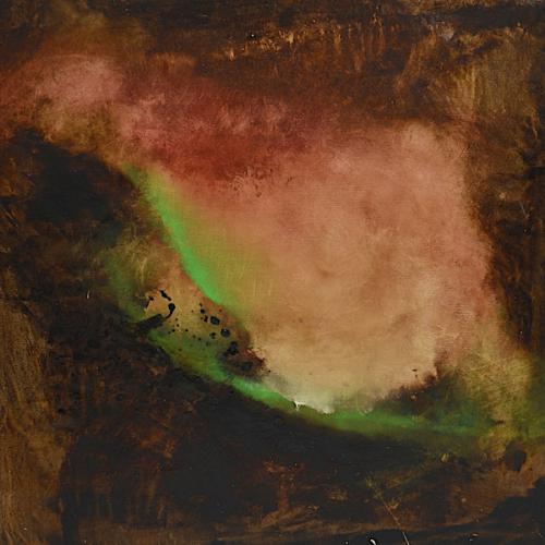 Éclaircie, huile sur toile, 75 x 75 cm