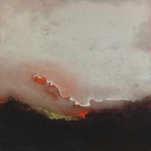 Ciel, huile sur toile, 60 x 60 cm