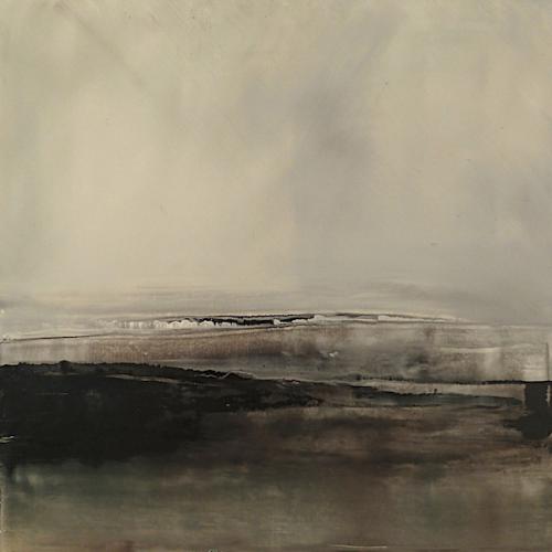 Mer du Nord, huile sur toile, 60 x 60 cm